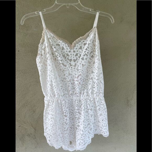 Victoria's Secret White Lace Chemise - Picture 1 of 5